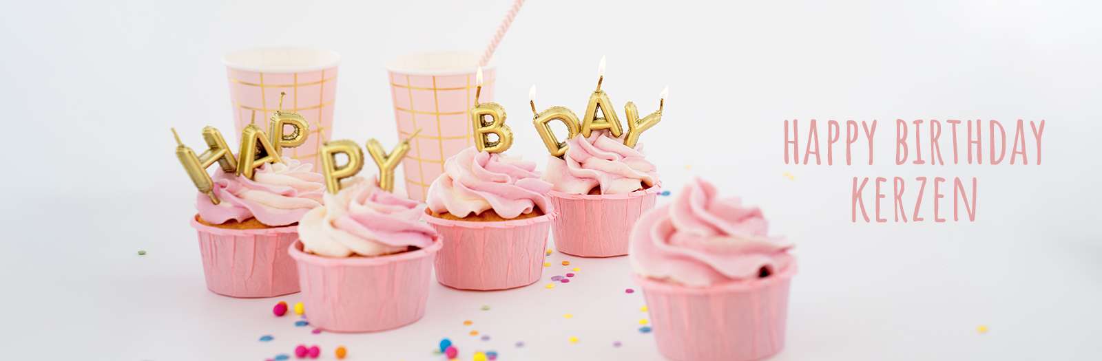 Happy Birthday Kerzen Geburtstag