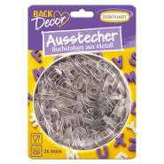 Produktbild für BackDecor Ausstecher Set Groß Buchstaben Alphabet