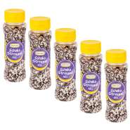Produktbild für BackDecor 5 Stück Streudekor Schoko Streusel Mix mit je 125 g Schokoladen Dekor