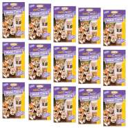 Produktbild für BackDecor 1 VKE 15 x 6 Stück essbare Farm Zuckerdekore als Igel, Eichhörnchen, Fuchs, Waschbär, Reh und Bär