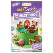 Produktbild für BackDecor 8 Stück x 15 Packungen Bauernhof Tiere aus weisser Schokolade, Großpackung VKE mit 15 Stück, 15er Set (255 gr)