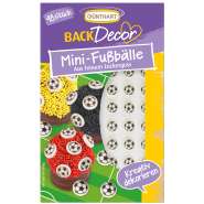 Produktbild für BackDecor 48 mini Fußbälle aus Zucker
