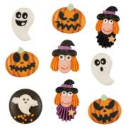 Produktbild für Günthart 63 Halloweenfiguren, aus Zucker