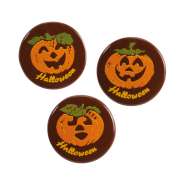 Produktbild für Günthart 160 Halloween Kürbisse, aus dunkler Schokolade