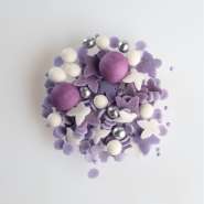 Produktbild für Günthart Streudekor Violet Mix 600 gr zum Verzieren von Torten und Cupcakes
