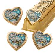 Produktbild für Günthart 8 Pralinenherzen groß Weihnachten