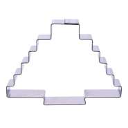 Produktbild für 1 Keksausstecher Maya Pyramide / Inka Tempel