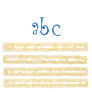 Produktbild für FMM Funky Alphabet Kleinbuchstaben Set