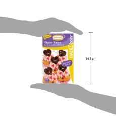 01172schokoauflegerherzenkuchendeko Günthart Tortendeko