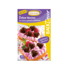 1173 0schokoauflegerkleineherzendeko Günthart BackDecor