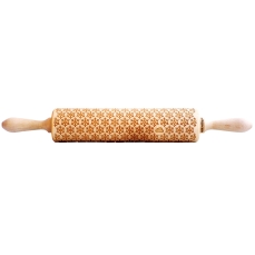 213 7 B Teigroller Mit Praegung Schneeflocke Valek Rolling Pins Valek Rolling Pins
