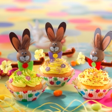 3574 GD100stueckchenileeinsteckerosterhasebraun Günthart Ostern