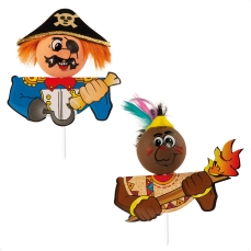 Fasntnachtsfiguren Günthart Karneval / Fasching / Fasnacht