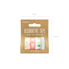 500 1A Washi Tapes Set Geburtstag partydeco Washi Tapes