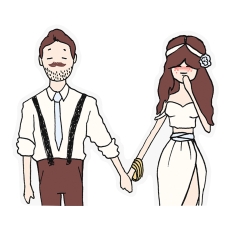 517 14 A Cake Topper Lovely Day partydeco Einstecker