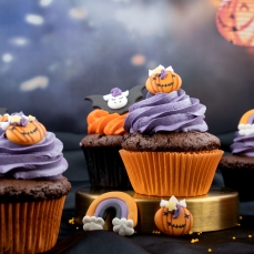 Muffinfoermchen Orange Muffin Cupcake 590 House of Marie Muffinförmchen