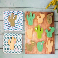 669 334 3 Kaktus Ausstecher Set Edelstahl Cutter Sweet Keksausstecher