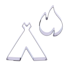 669 343 Lagerfeuer Keksausstecher Set Edelstahl Der-Ideen-Shop Keksausstecher