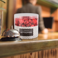 Betthupferl Pralinen Herzen Meran 7047 104 Günthart Rote Pralinenherzen