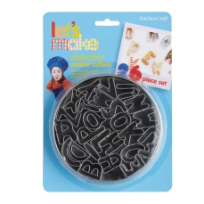 Metall Buchstaben Ausstecher Set 863 1 KitchenCraft Keksausstecher