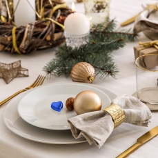 7047 3 112 Blau Schokolade Praline Rudolf Mit Lichterkette Günthart Weihnachten