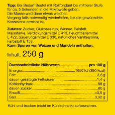 01087 1 Günthart BackDecor BackDecor Fondant schwarz , 250 g | 100% Vegan | Palmölfrei | Reißfest