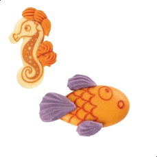 Günthart 96 Meerjungfrau- und Meerestierfiguren aus Zucker
