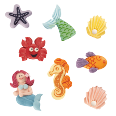 Günthart 96 Meerjungfrau- und Meerestierfiguren aus Zucker