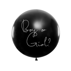506 42 A Ballon Gender Reveal Rosa Maedchen Partydeco Partydeco.pl XXL Luftballon, Baby Geschlecht: Mädchen, Ø1m