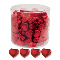 Günthart 150 rote Herzen aus Schokolade