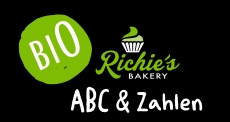 73101richiesbakeryabczahlen96biozartbitterschokolade Richie´s Bakery Richies Bakery Richie´s Bakery Schokodekor ABC & Zahlen Bio 96 Stück