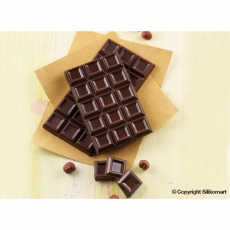 1 Schokoladentafel Silikonform, Blockschokolade