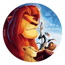 DEK 007koenigderloewentortendecke20cm Dekora deKora Disney - König der Löwen, Tortendecke, 20 cm