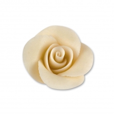 Günthart 24 Rosen weiß, klein aus Marzipan