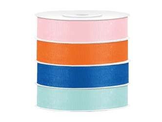 Unifarbene Ripsbänder