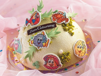 Tortenaufleger aus Persipan