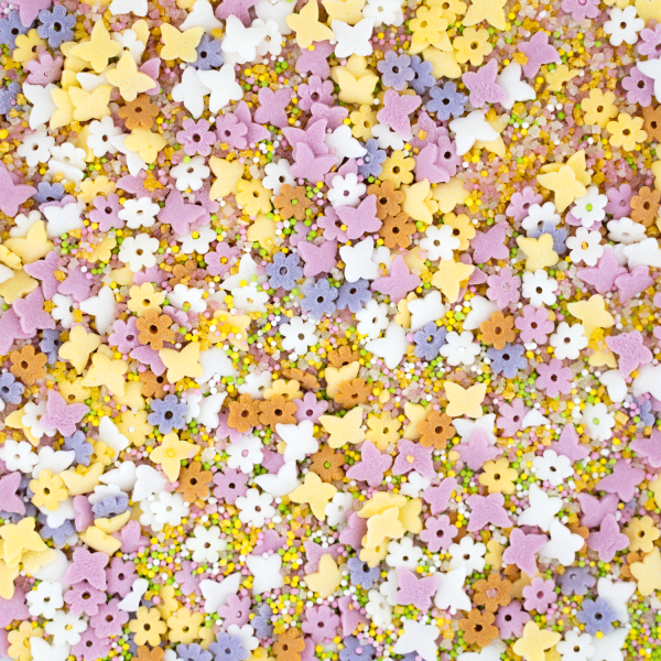 01054 0 Streudekorbluetentraumsprinkles Günthart BackDecor BackDecor Streudekor Blütenraum-Set,160g