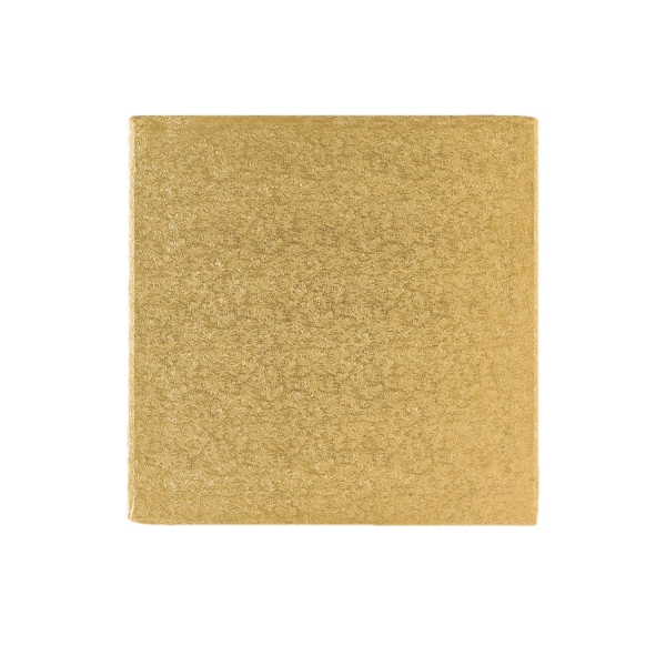123 2 Tortenplatte Cakeboard Gold Quadratisch 30 Culpitt Culpitt Tortenplatte / Cakeboard quadratisch 30,4cm, gold