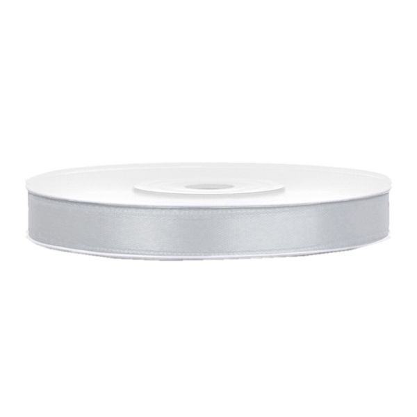 501 1013 Silber Satinband Duenn 6mm partydeco Partydeco.pl