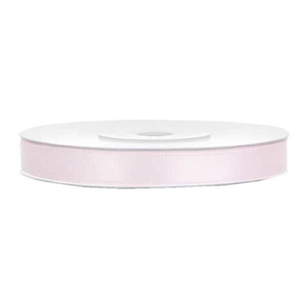 501 1025 Pastellrosa Satinband Duenn 6mm partydeco Partydeco.pl