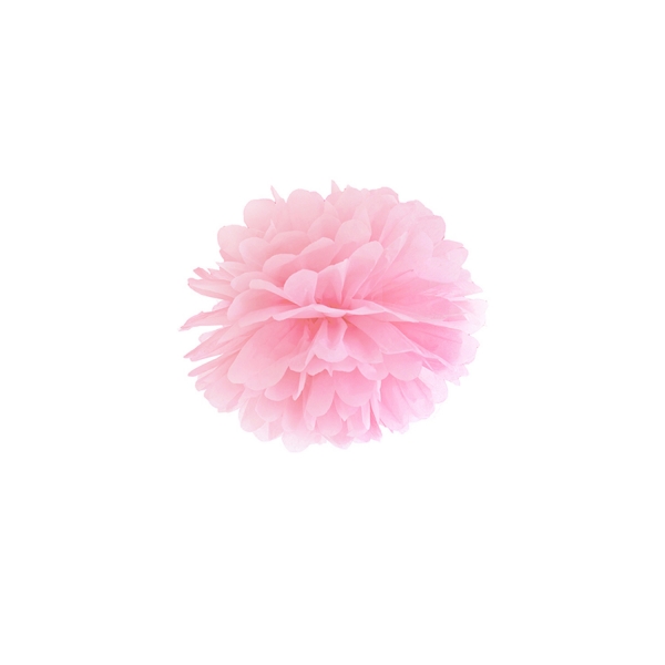 508 8 partydeco PomPoms / Wabenbälle Pompom rosa aus Seidenpapier, Ø 25cm