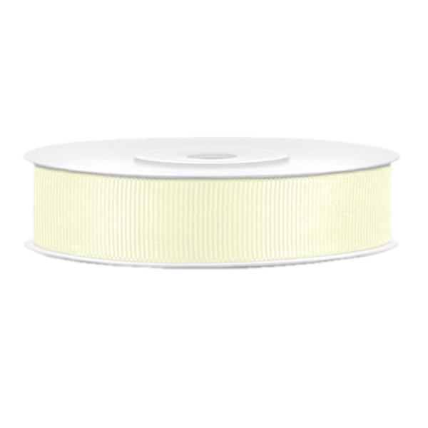 510 11 Ripsband Creme Basteln Dekorieren partydeco Partydeco.pl