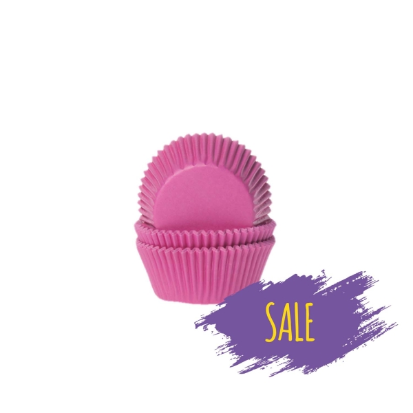596 10 House of Marie SALE % 60 Mini Muffinförmchen, pink
