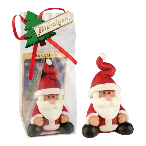 7619 SET Günthart Geschenke Weihnachtsmann aus Marzipan