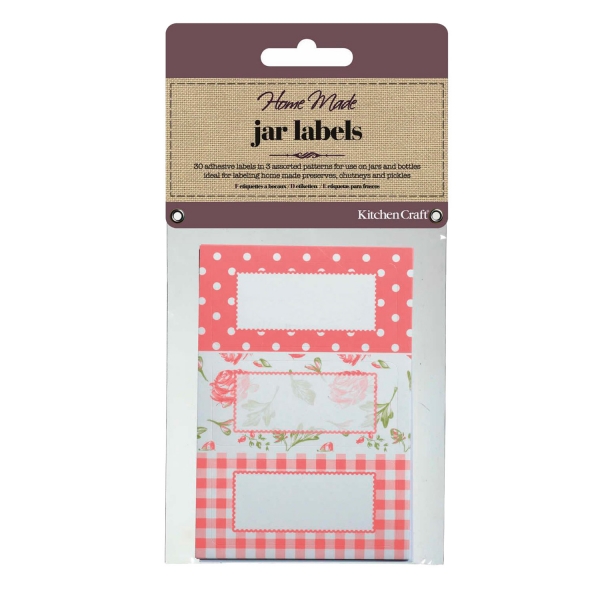 794 1230etikettenrosa KitchenCraft Etiketten & Anhänger 30 Etiketten, rosa
