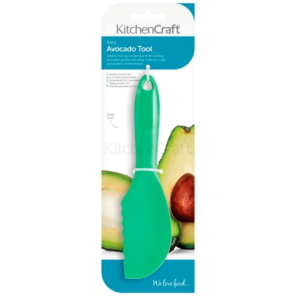 860 KitchenCraft KitchenCraft 3-in-1 Avocadoschneider
