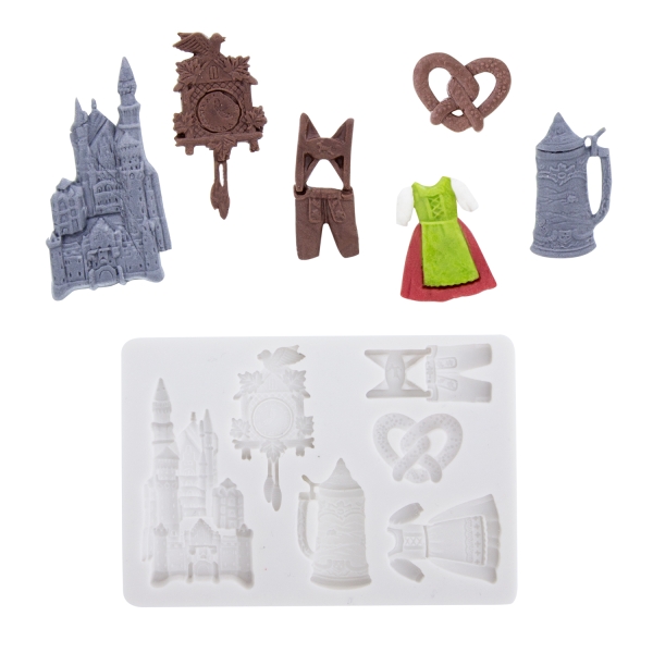 Fondantform Germany Oktoberfest 345 17 Alphabet Moulds Alphabet Moulds