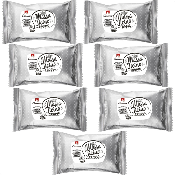 Massa Ticino 1 Kg 7 Carma / Barry Callebaut Fondant / Rollfondant / Rohmassen