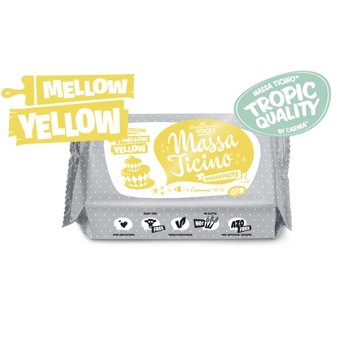 Massa Ticino Tropic Mellow Yellow / gelb 250g