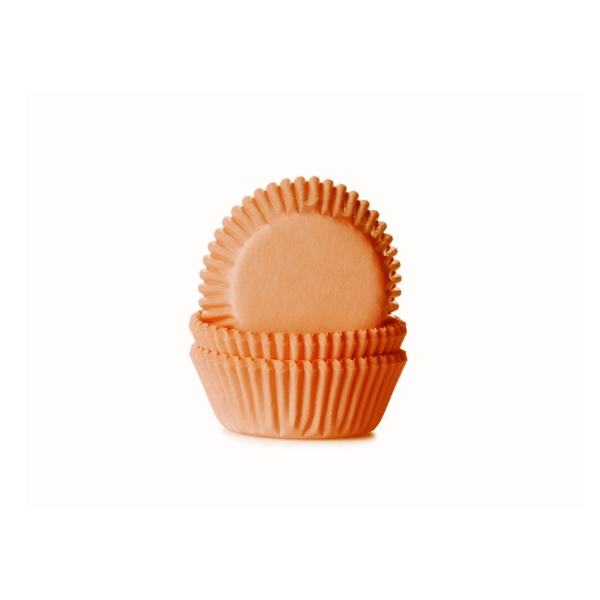 60 Mini Muffinförmchen, orange